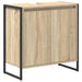 Set de mobilier pentru baie cu raft Stejar Sonoma Lemn compozit - WALTI WALTI
