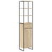 Set de mobilier pentru baie cu raft Stejar Sonoma Lemn compozit - WALTI WALTI