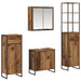 Set de mobilier pentru baie cu sertar Lemn vechi Lemn compozit - WALTI WALTI