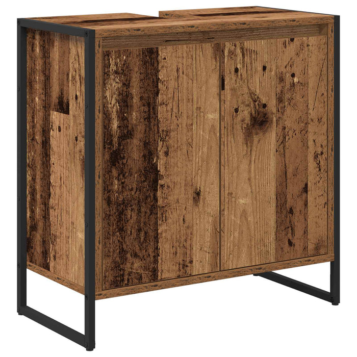 Set de mobilier pentru baie cu sertar Lemn vechi Lemn compozit - WALTI WALTI