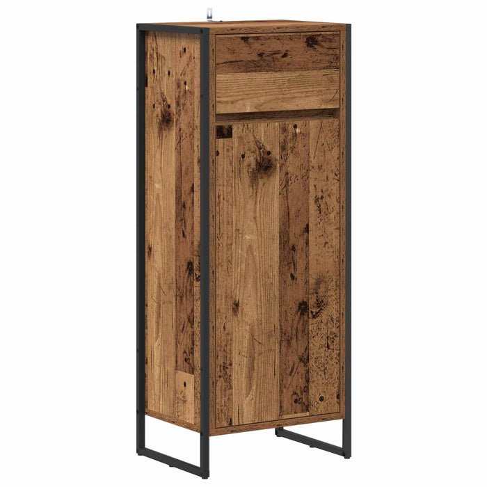 Set de mobilier pentru baie cu sertar Lemn vechi Lemn compozit - WALTI WALTI