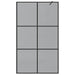 Zid de duș walk-in Negru 115 x 195 cm sticlă securizată - WALTI WALTI