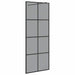 Zid de duș walk-in Negru 80 x 195 cm sticlă securizată - WALTI WALTI