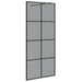 Zid de duș walk-in Negru 90 x 195 cm sticlă securizată - WALTI WALTI