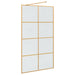 Zid de duș walk-in Auriu 115 x 195 cm sticlă securizată - WALTI WALTI