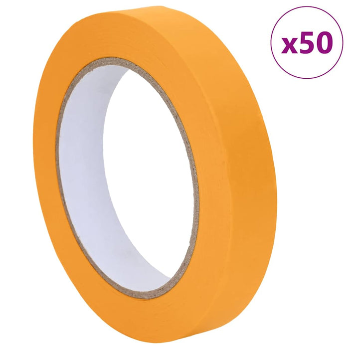 Bende de Mascare pentru Pictori 50 pcs Galben 19mm x 50m Hârtie - WALTI WALTI