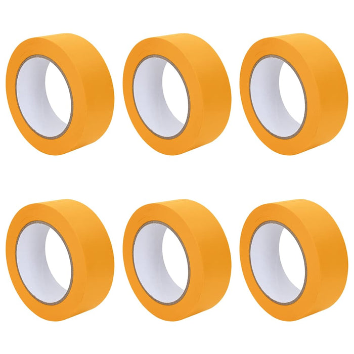 Bende de Mascare pentru Pictori 6 pcs Galben 38mm x 50m Hârtie - WALTI WALTI