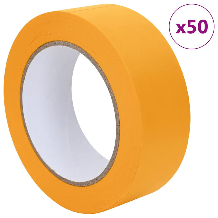Bende de Mascare pentru Pictori 50 pcs Galben 38mm x 50m Hârtie - WALTI WALTI