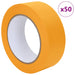 Bende de Mascare pentru Pictori 50 pcs Galben 38mm x 50m Hârtie - WALTI WALTI