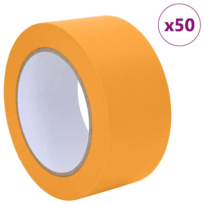 Bende de Mascare pentru Pictori 50 pcs Galben 50mm x 50m Hârtie - WALTI WALTI