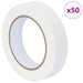Bende de Mascare pentru Pictori 50 pcs Alb 25mm x 50m Hârtie - WALTI WALTI