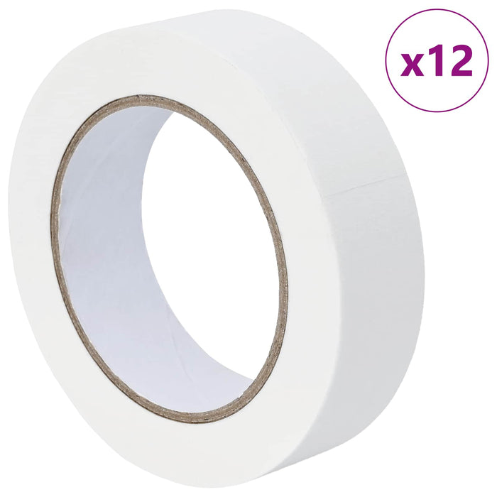 Bende de Mascare pentru Pictori 12 pcs Alb 30mm x 50m Hârtie - WALTI WALTI
