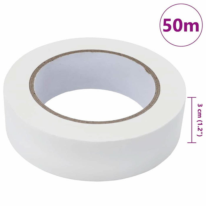 Bende de Mascare pentru Pictori 50 pcs Alb 30mm x 50m Hârtie - WALTI WALTI