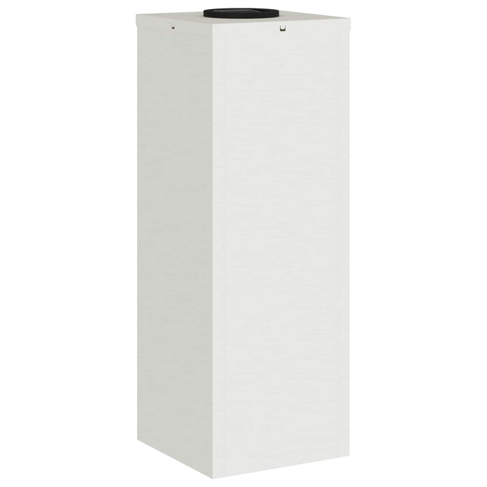 Lampa de parcurs LED solar 2 pcs Alb Oțel laminat la rece - WALTI WALTI