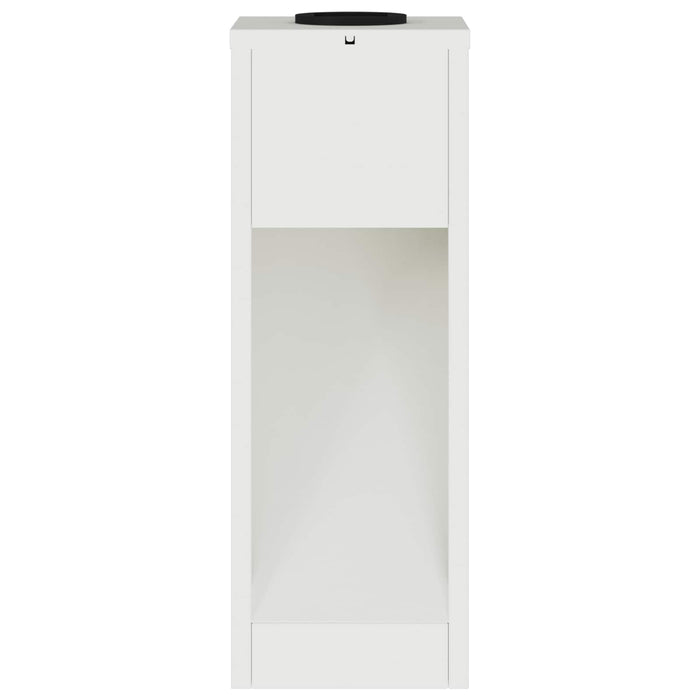Lampa de parcurs LED solar 2 pcs Alb Oțel laminat la rece - WALTI WALTI
