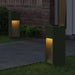 Lampa de parcurs LED solar 2 pcs Verde măsliniu - WALTI WALTI