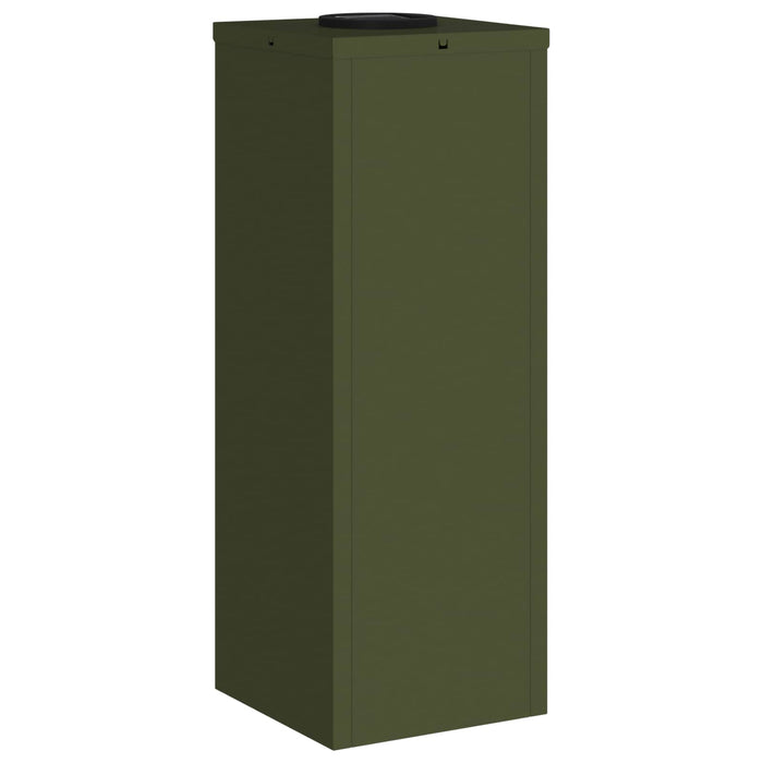 Lampa de parcurs LED solar 2 pcs Verde măsliniu - WALTI WALTI