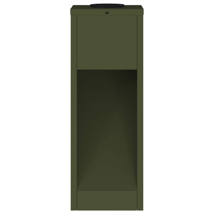 Lampa de parcurs LED solar 2 pcs Verde măsliniu - WALTI WALTI