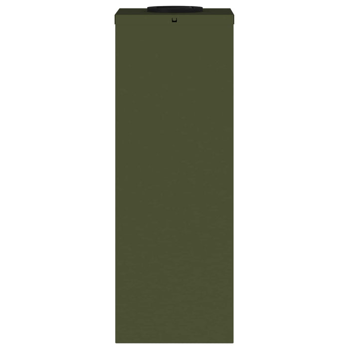 Lampa de parcurs LED solar 2 pcs Verde măsliniu - WALTI WALTI