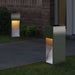 Lampa de parcurs LED solar 2 pcs Oţel inoxidabil - WALTI WALTI