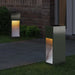 Lampa de parcurs LED solar 2 pcs Galvanizat Galvanizat - WALTI WALTI
