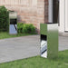 Lampa de parcurs LED solar 2 pcs Galvanizat Galvanizat - WALTI WALTI