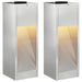 Lampa de parcurs LED solar 2 pcs Galvanizat Galvanizat - WALTI WALTI