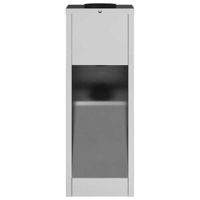 Lampa de parcurs LED solar 2 pcs Galvanizat Galvanizat - WALTI WALTI