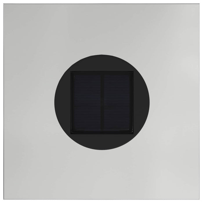Lampa de parcurs LED solar 2 pcs Galvanizat Galvanizat - WALTI WALTI