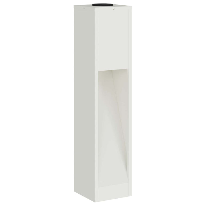 Lampa de parcurs LED solar 2 pcs Alb Oțel laminat la rece - WALTI WALTI