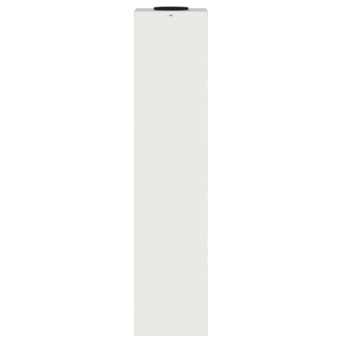 Lampa de parcurs LED solar 2 pcs Alb Oțel laminat la rece - WALTI WALTI