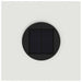 Lampa de parcurs LED solar 2 pcs Alb Oțel laminat la rece - WALTI WALTI