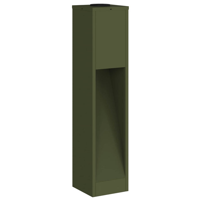 Lampa de parcurs LED solar 2 pcs Verde măsliniu - WALTI WALTI