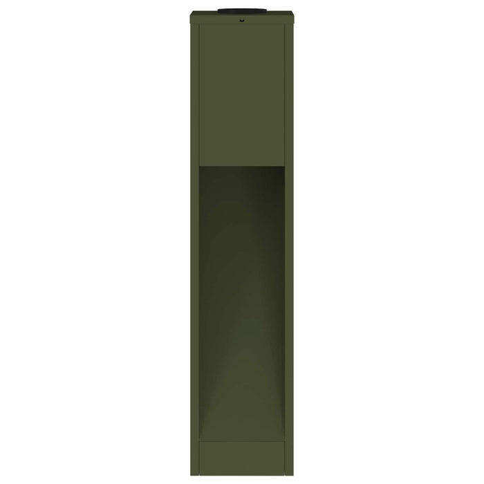 Lampa de parcurs LED solar 2 pcs Verde măsliniu - WALTI WALTI