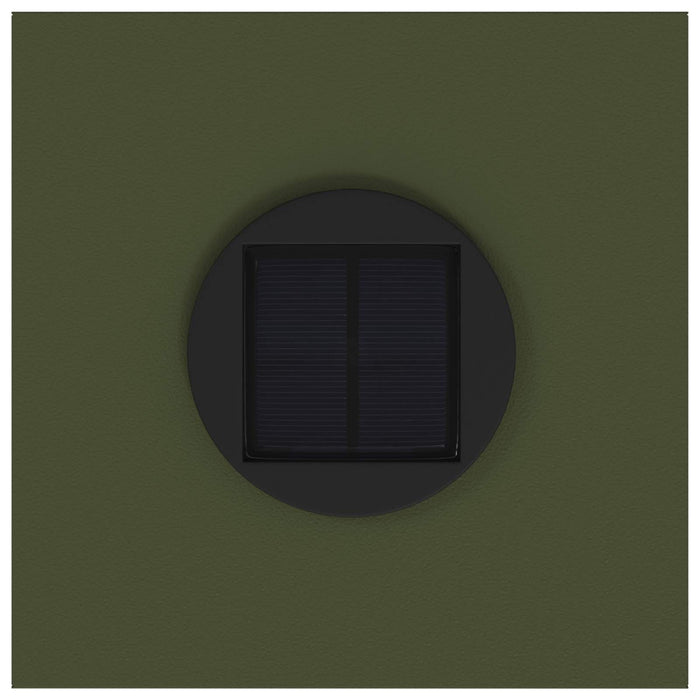 Lampa de parcurs LED solar 2 pcs Verde măsliniu - WALTI WALTI