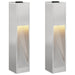 Lampa de parcurs LED solar 2 pcs Oţel inoxidabil - WALTI WALTI