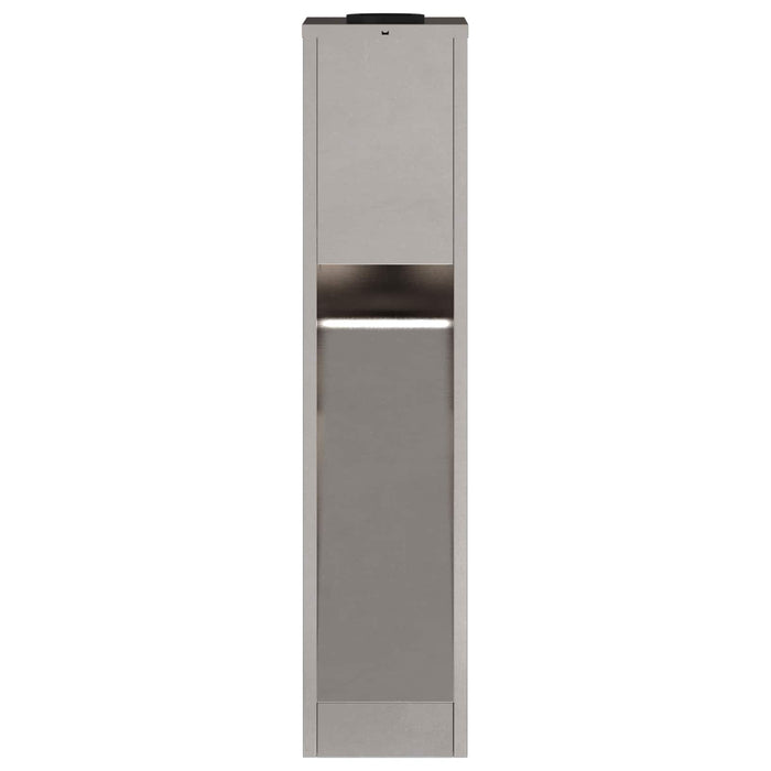 Lampa de parcurs LED solar 2 pcs Oţel inoxidabil - WALTI WALTI