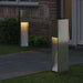 Lampa de parcurs LED solar 2 pcs Galvanizat Galvanizat - WALTI WALTI