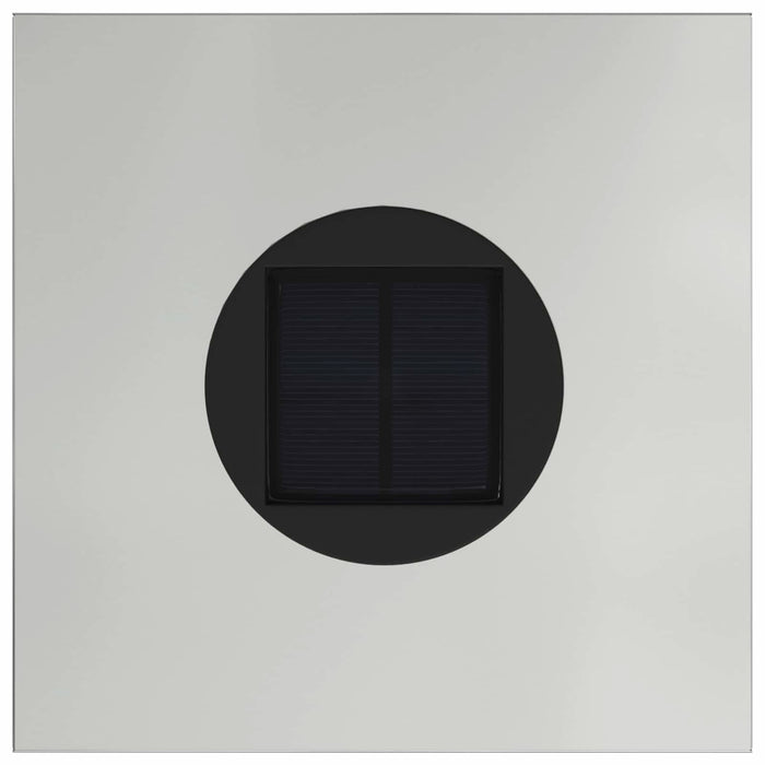 Lampa de parcurs LED solar 2 pcs Galvanizat Galvanizat - WALTI WALTI