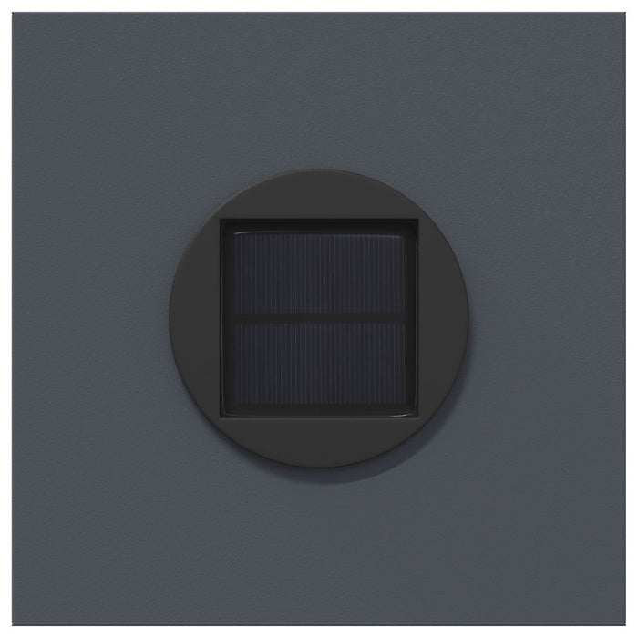 Lumină LED Solară pentru Alei 2 pcs Antracit - WALTI WALTI