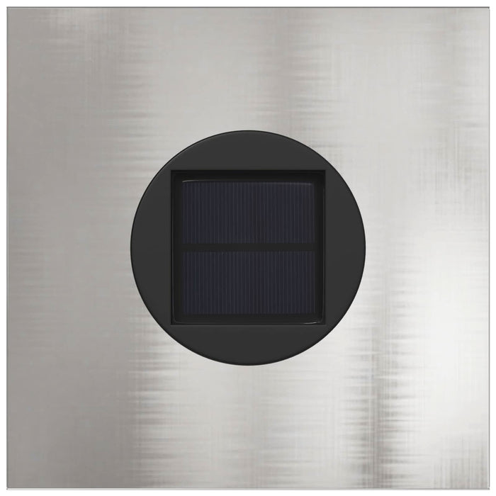 Lumină LED Solară pentru Alei 2 pcs Oţel inoxidabil - WALTI WALTI