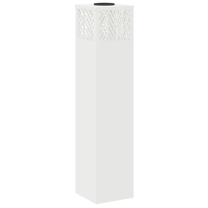Lumină LED Solară pentru Alei 2 pcs Alb Oțel laminat la rece - WALTI WALTI