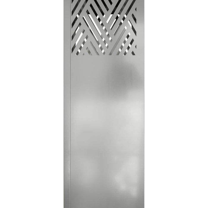 Lumină LED Solară pentru Alei 2 pcs Galvanizat Galvanizat - WALTI WALTI