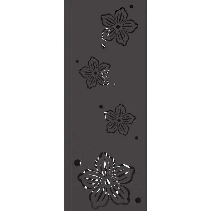 Lumină LED Solară pentru Alei 2 pcs Negru Oțel laminat la rece - WALTI WALTI