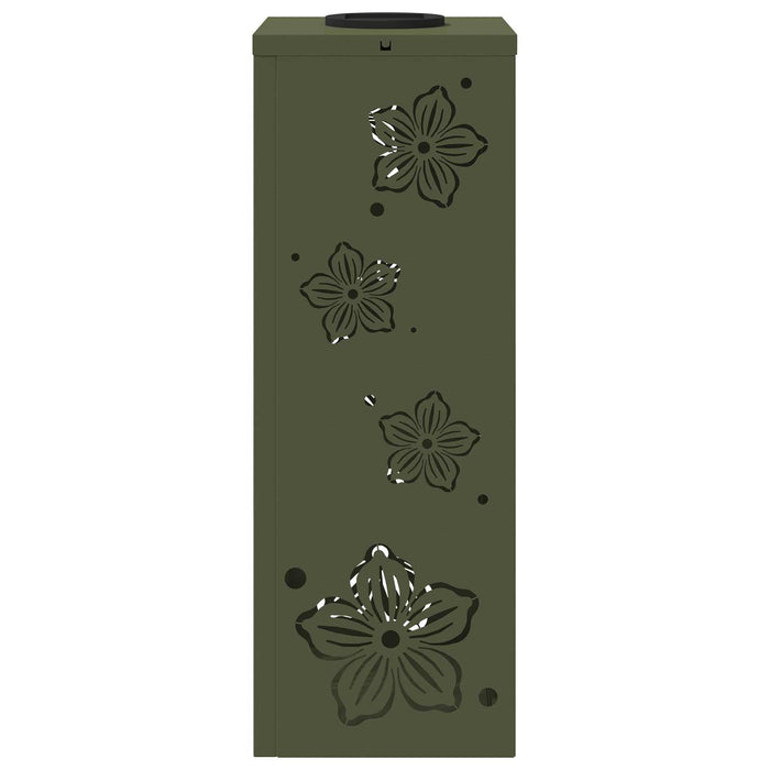Lumină LED Solară pentru Alei 2 pcs Verde măsliniu - WALTI WALTI