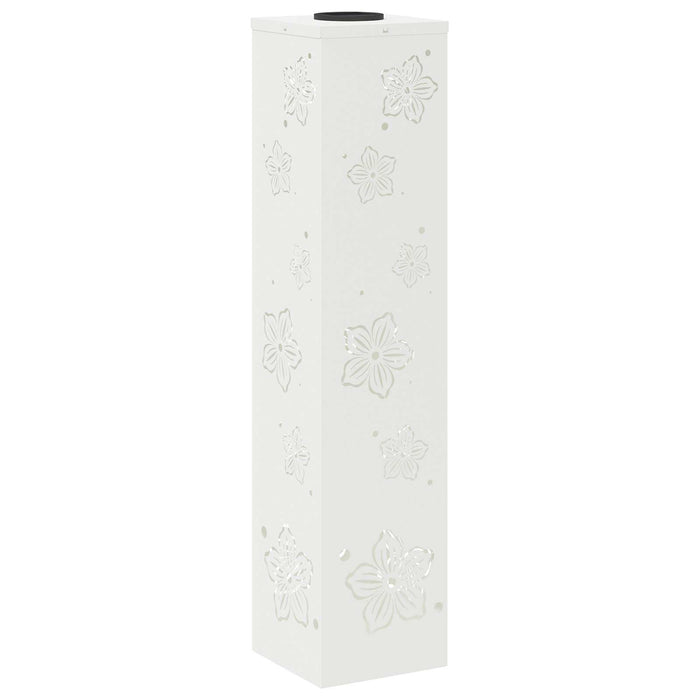 Lumină LED Solară pentru Alei 2 pcs Alb Oțel laminat la rece - WALTI WALTI