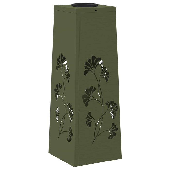 Lumină LED Solară pentru Alei 2 pcs Verde măsliniu - WALTI WALTI