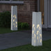 Lumină LED Solară pentru Alei 2 pcs Alb Oțel laminat la rece - WALTI WALTI