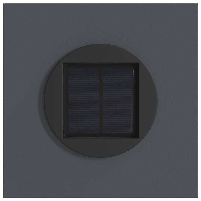 Lumină LED Solară pentru Alei 2 pcs Antracit - WALTI WALTI