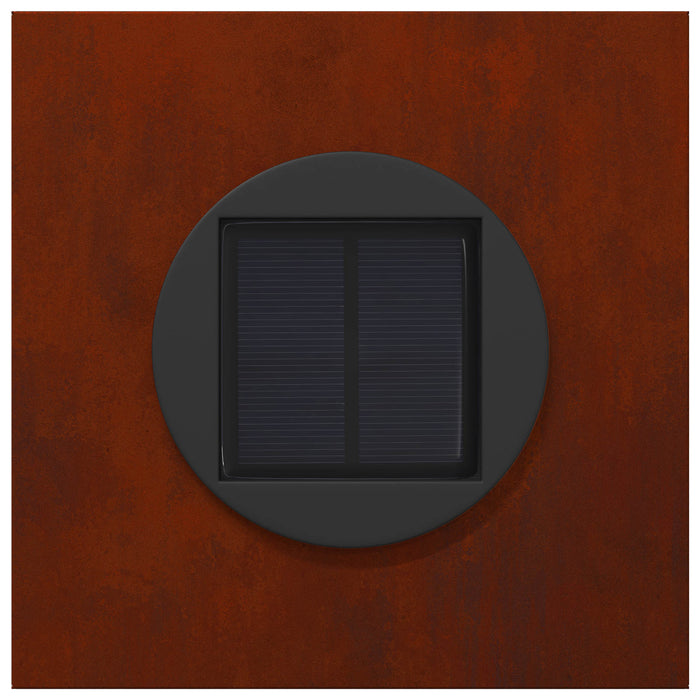 Lumină LED Solară pentru Alei 2 pcs Ruginit - WALTI WALTI